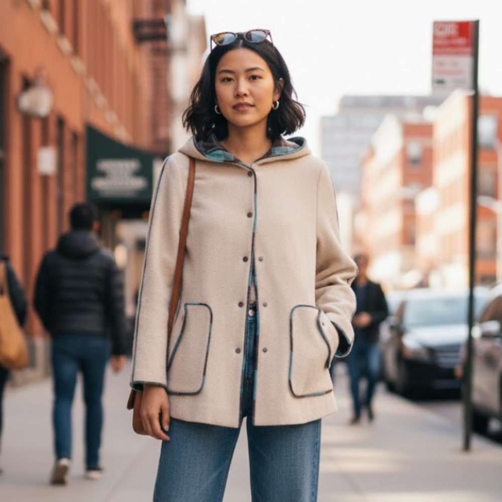 Beige jacket